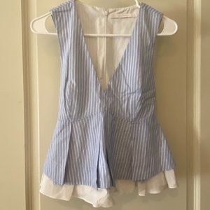 Zara Cotton Layered Top